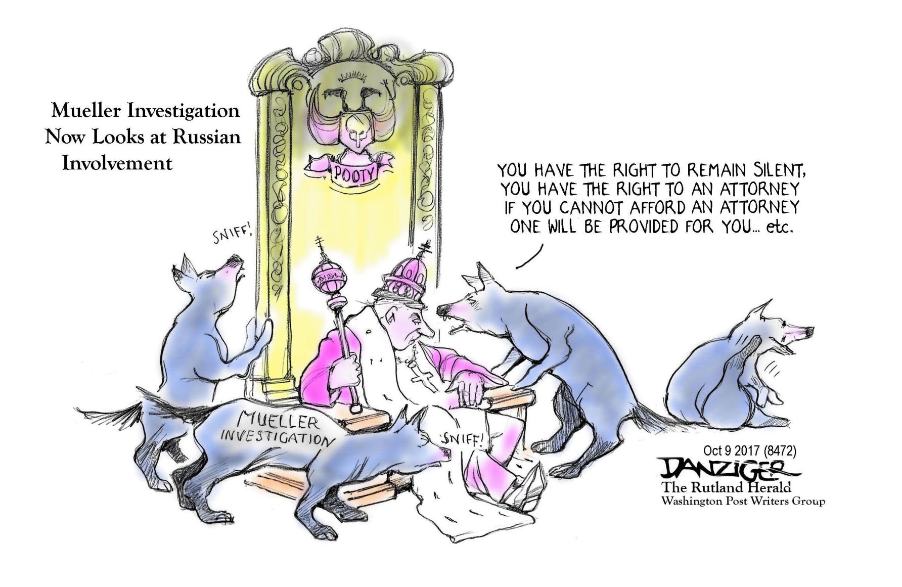 Jeff Danziger cartoon